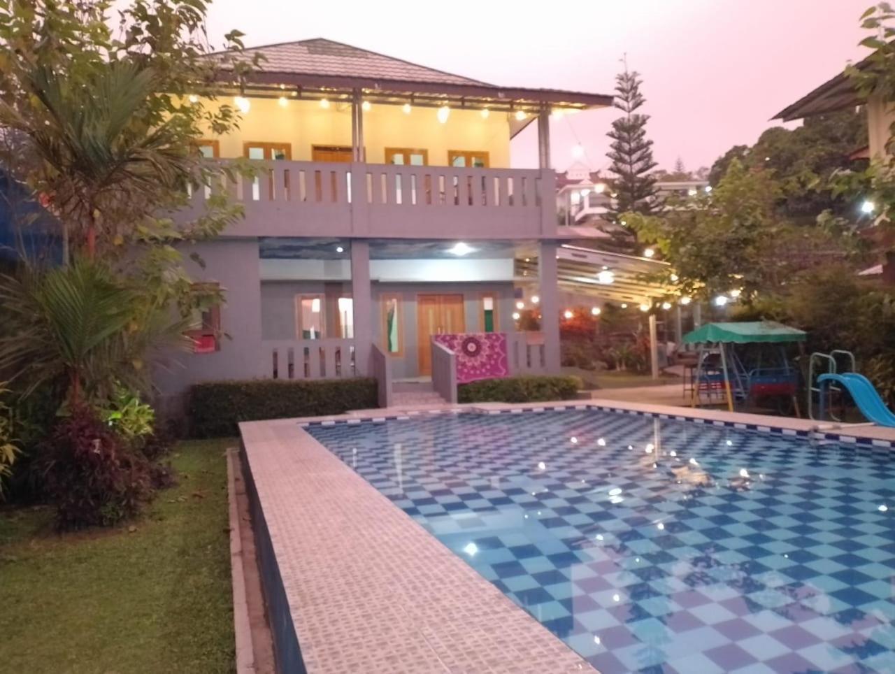 Villa Mutiara Citra Puncak Bu Eva Sampal Ngoại thất bức ảnh
