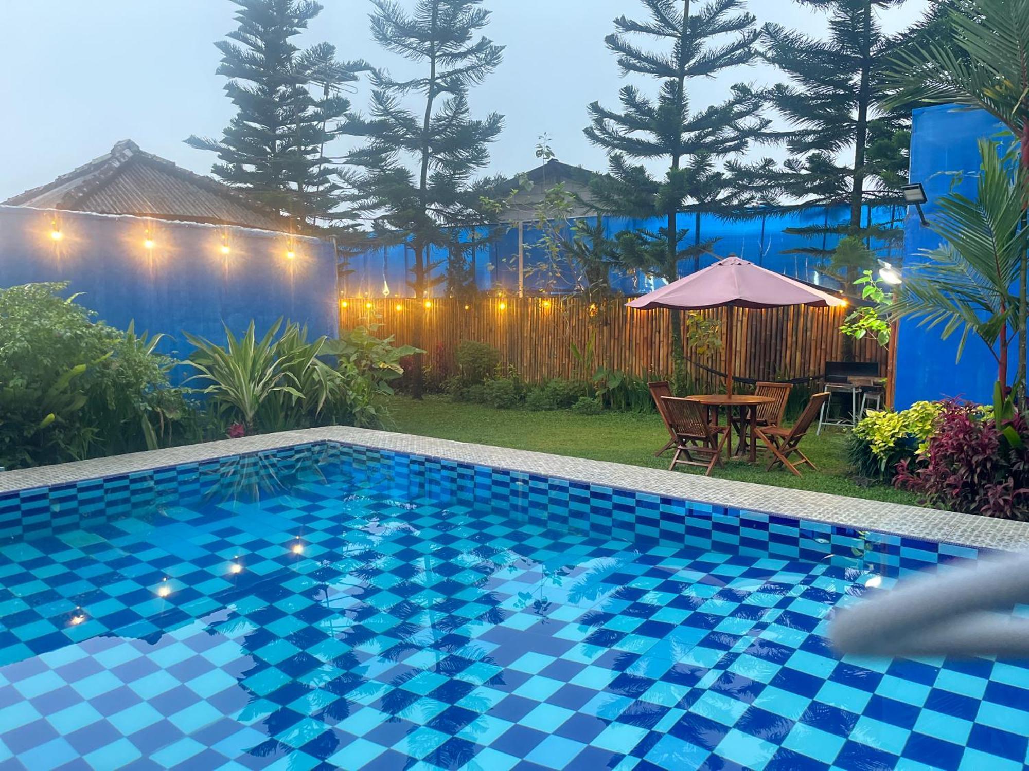 Villa Mutiara Citra Puncak Bu Eva Sampal Ngoại thất bức ảnh