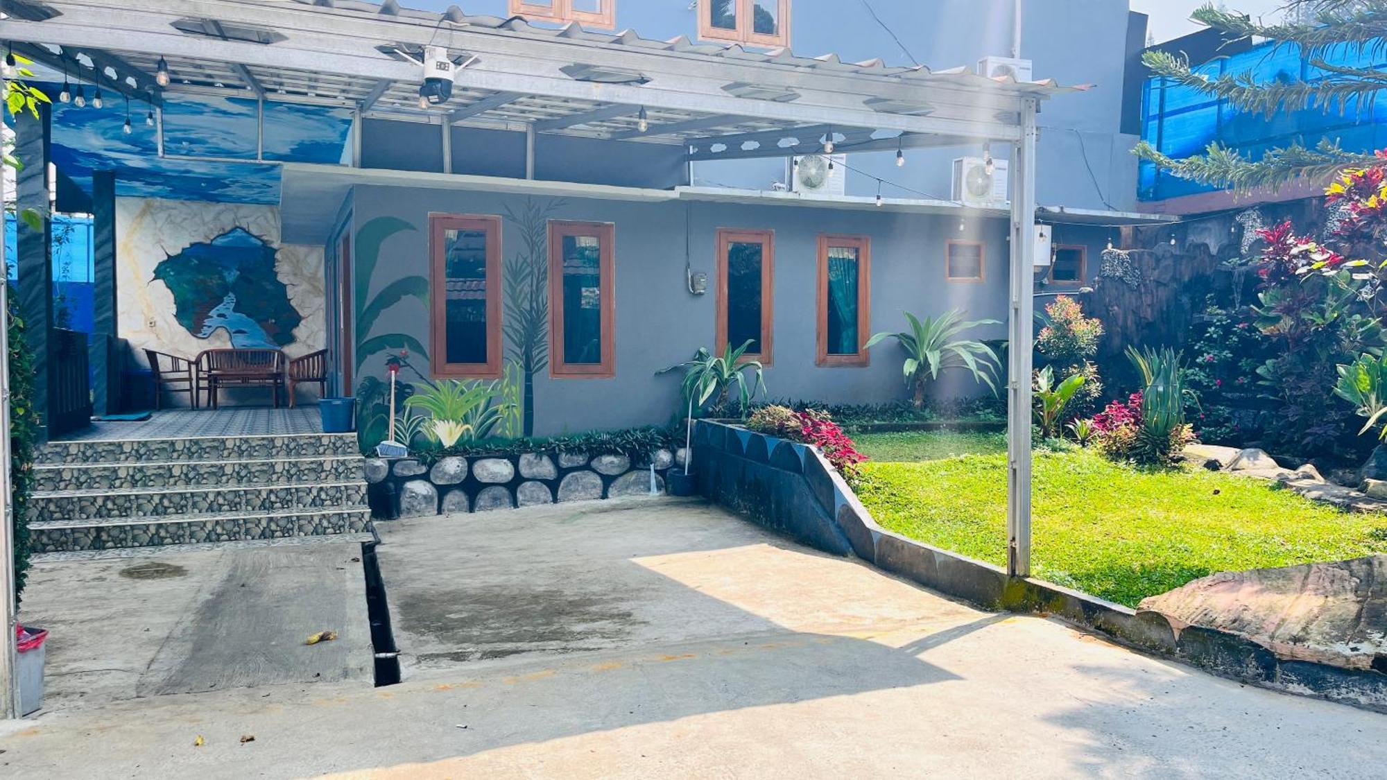 Villa Mutiara Citra Puncak Bu Eva Sampal Ngoại thất bức ảnh